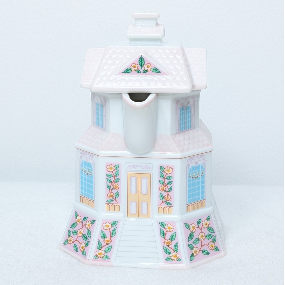 VTG 1991 Lenox Village Creamery Fine Porcelain Collectible Creamer w/ Lid - Picture 4 of 10